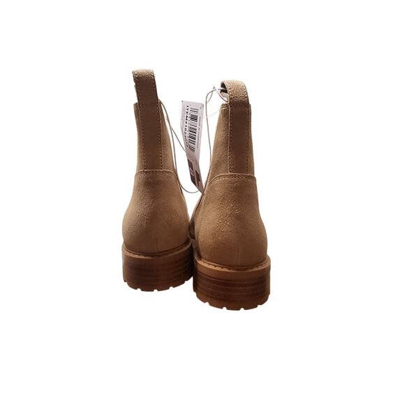 Steve Madden Size 8 Chelsea Suede Tan Lorali Boots - Picture 2 of 5